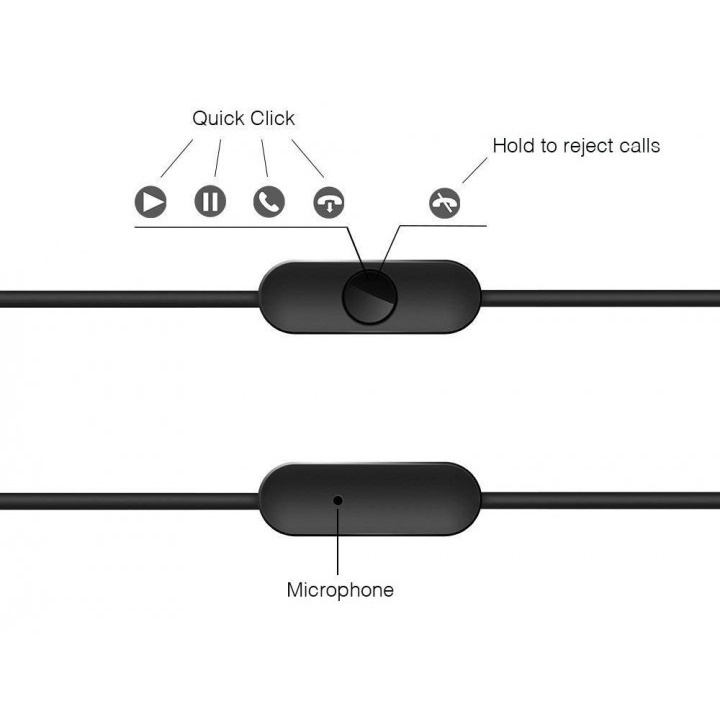 24 1MORE Piston Metal Stereo Earphone with Mic - E1009 - ORIGINAL