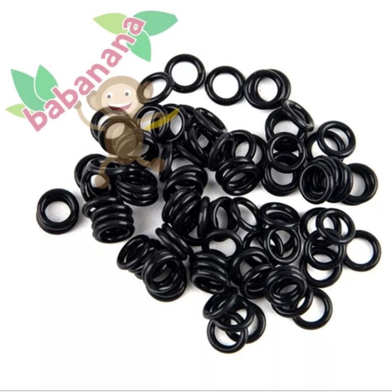 120Pcs O-Ring Rubber Mechanical Keyboard Dampeners Switch Ring Keycaps