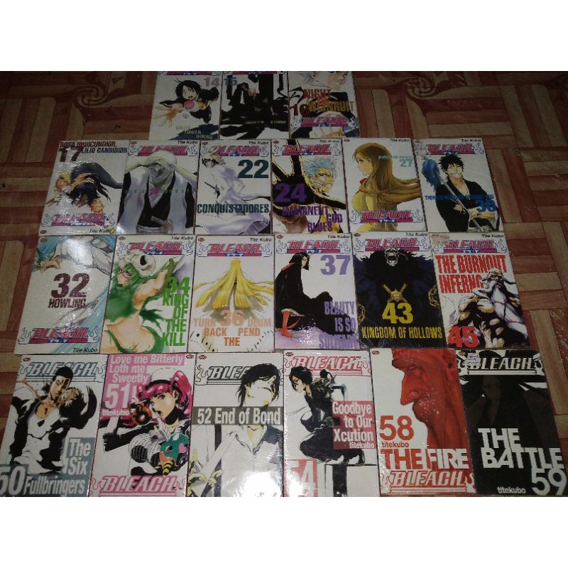 [INDONESIA] BUKU KOMIK BLEACH FULL 74 SERI PLUS STIKER BY MANGA KUBO TITE [ORIGINAL]