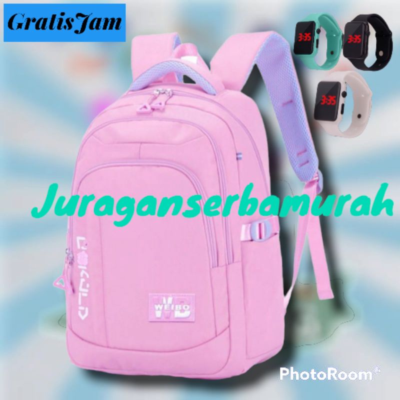 Tas Ransel Sekolah SD SMP ukuran besar Murah