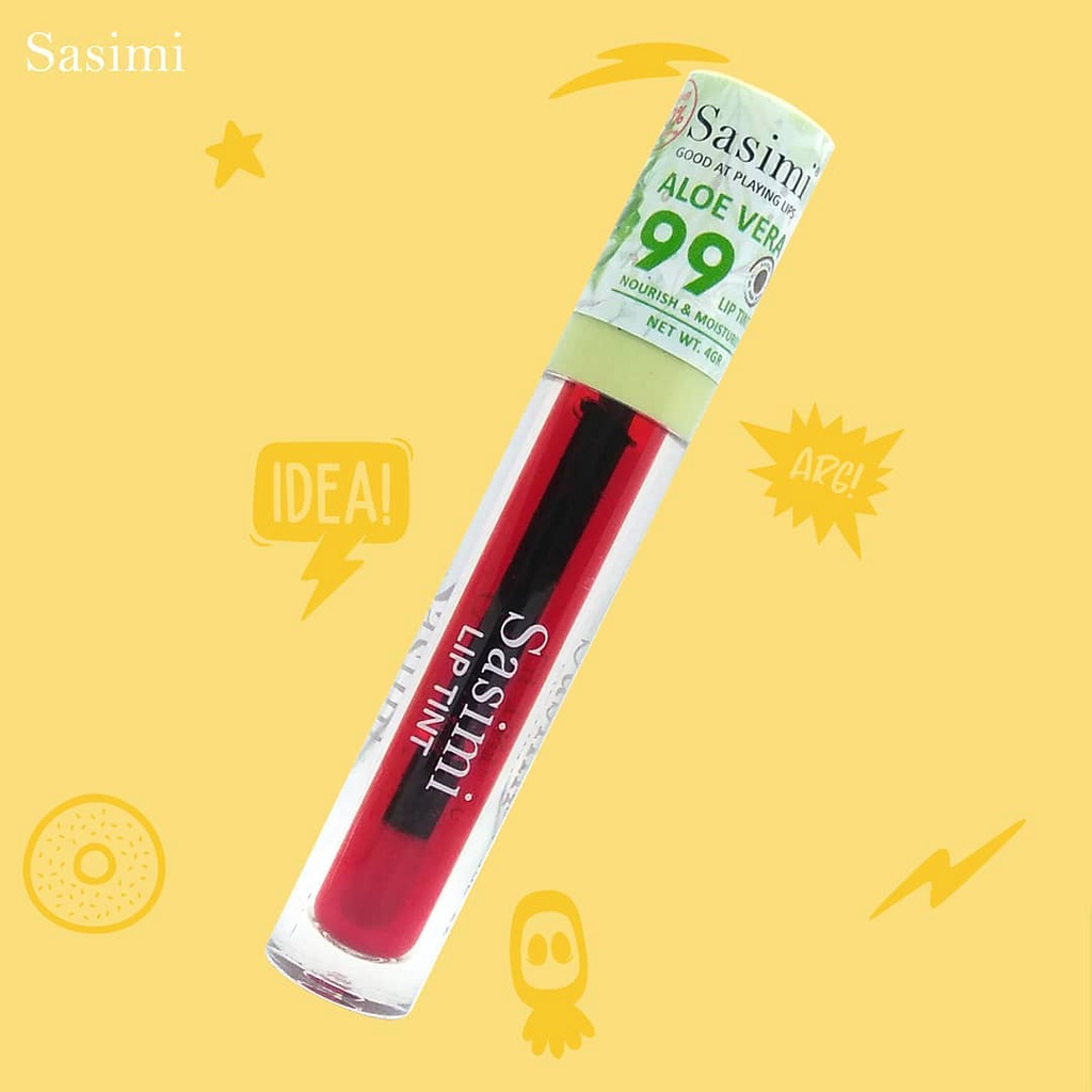 [ PCS ] LIPGLOSS SASIMI Aloe Vera 90% s721 lipgloss LIPS SASIMI