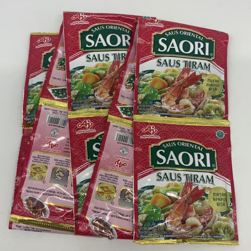 

Saus Oriental Saori Saos Tiram 23 ml 1 renceng isi 10 Pcs