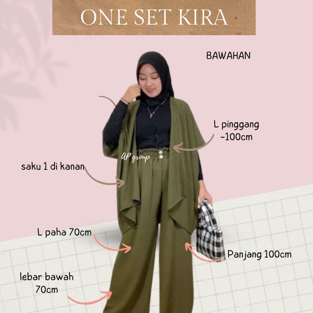 OUTER SET AIRFLOW ONE SET SETELAN