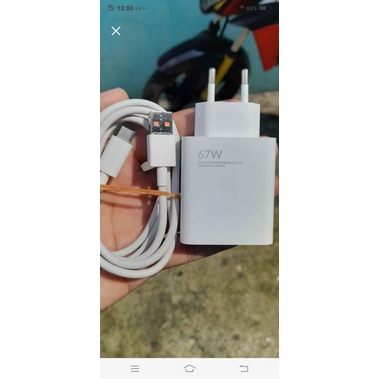 CHARGER XIAOMI 67WATT COPOTAN NOTE 11 PRO