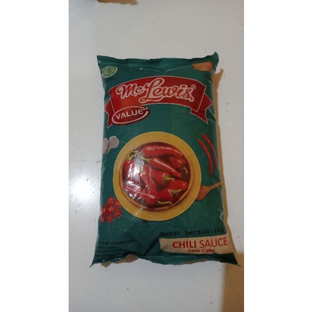 

Saus Tomat MC Lewis Sambal 1kg