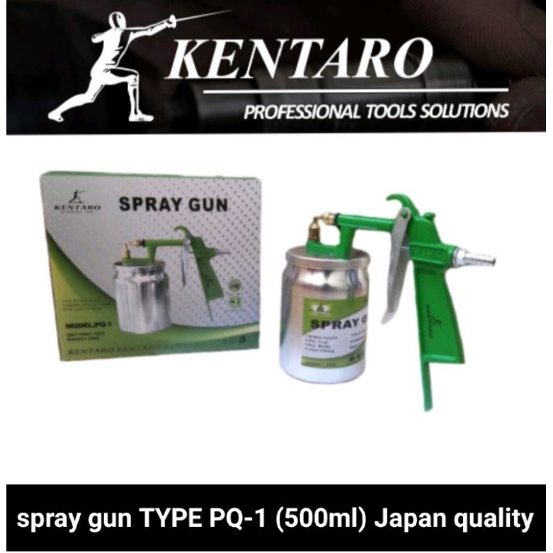 SPRAY GUN / SEMPROTAN CAT TYPE PQ-1 500ML KENTARO JAPAN QUALITY PRODUCT