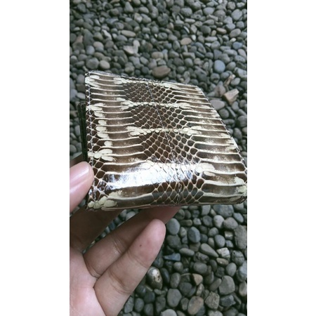 Dompet kulit ular asli