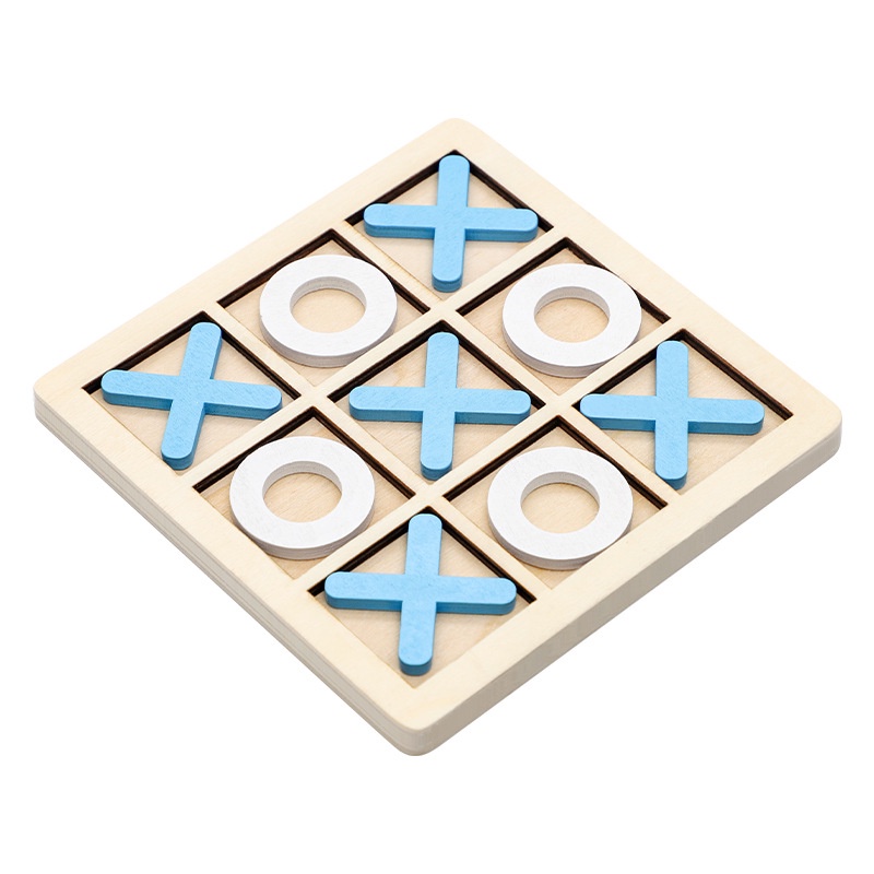 Mainan Edukasi Catur Tic Tac Toe / Tic Tac Toe Board Game Puzzle Catur Anak