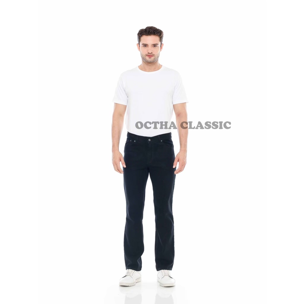 Celana jeans pria panjang standart / jeans reguler pria - basic celana panjang jeans- Distro Jeans