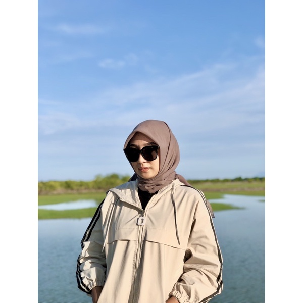 Naura square PC || Naura hijab by twins | segi empat polly catun grade A