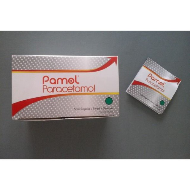 Jual PAMOL 100'S TABLET INTERBAT / PARACETAMOL / OBAT DEMAM / OBAT