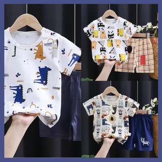 SHOEGALLERY TG1312 Baju Set Anak Kancing Bahu Banyak Varian