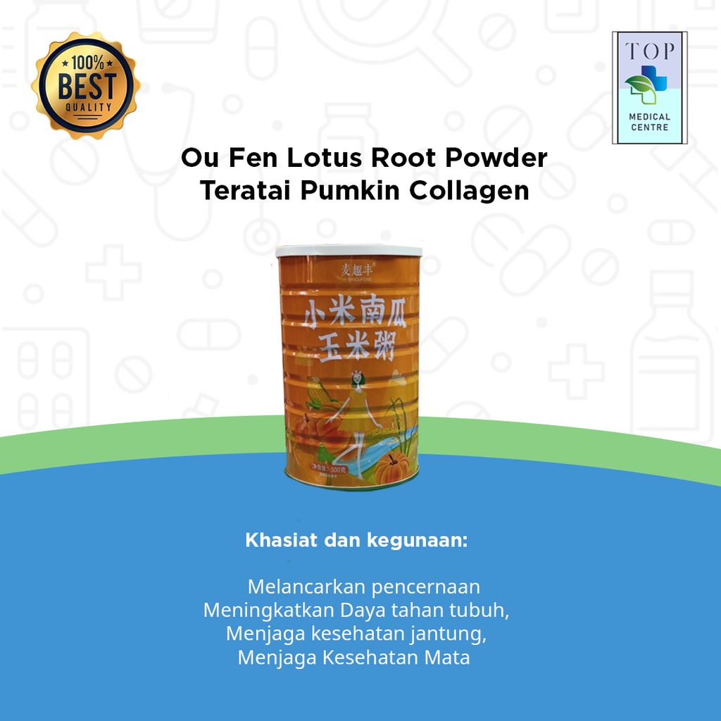 Ou Fen Lotus Root Powder Teratai Pumkin Collagen
