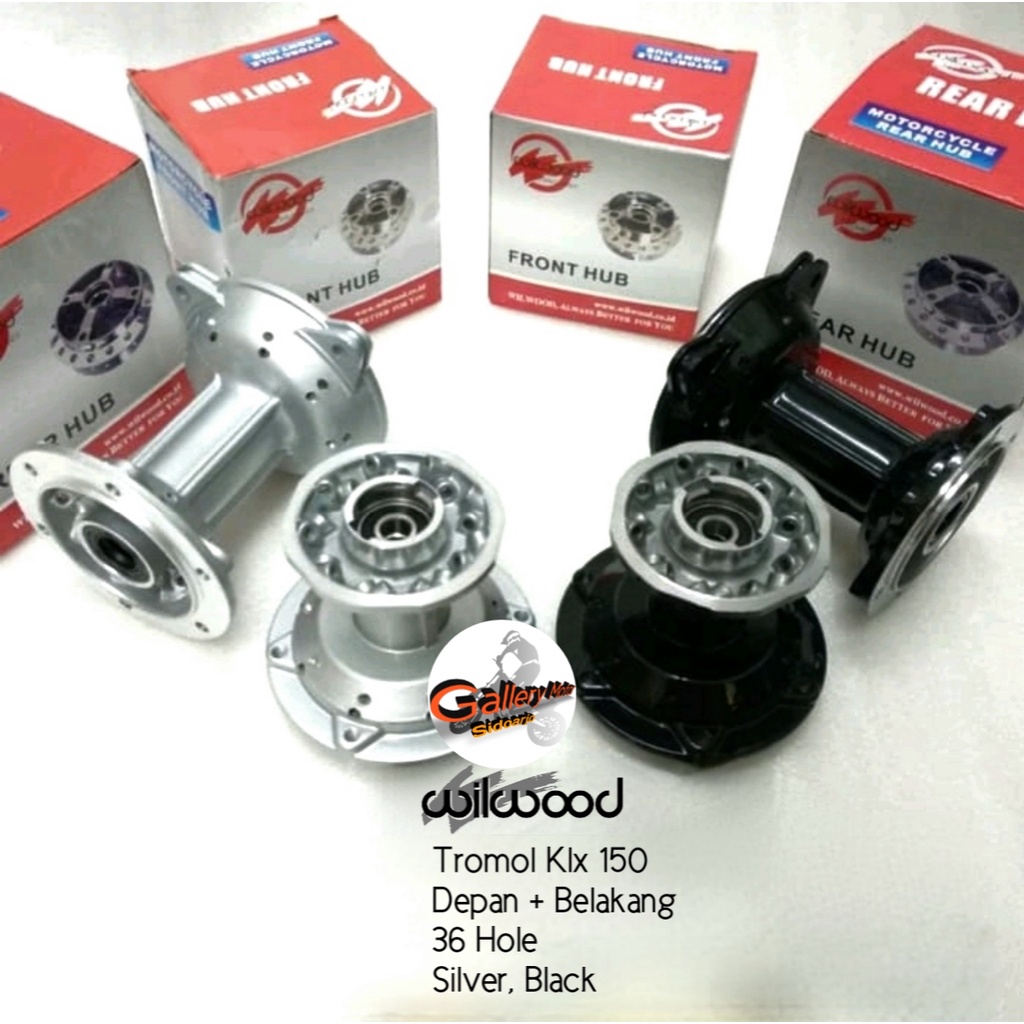 Wilwood Tromol KLX 150 double bearings 36hole tromol wilwood klx 150
