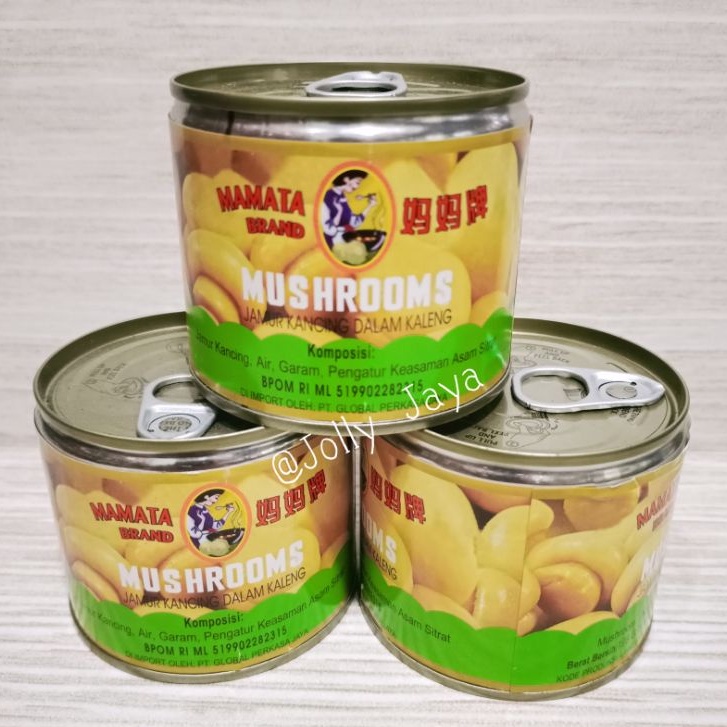 

Mamata Jamur Kancing Dalam Kaleng 198g