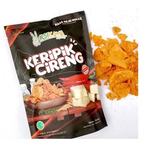 

Camilan Keripik Cireng Keju Pedas 55 Gram Keripik Viral TIk Tok