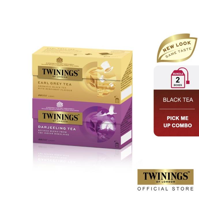 

[Paket Bundle] Twinings Teh Hitam Bergamot Earl Grey dan Darjeeling