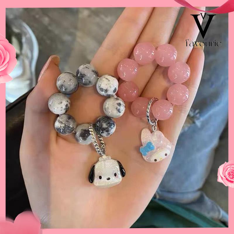 CODGelang Sanrio Manik-manik Kartun Lucu Korea Gaya Akseoris Fashion-FA