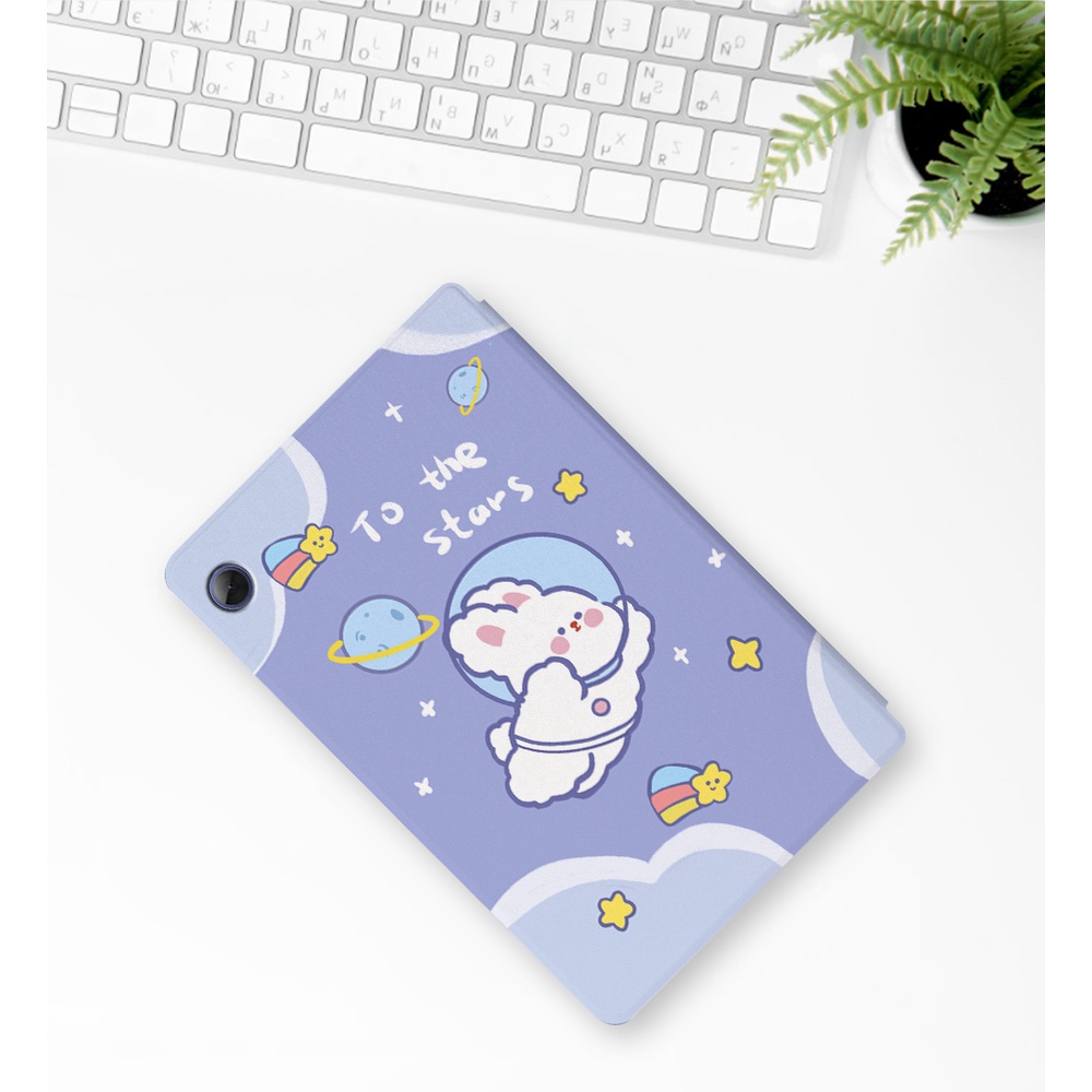 Casing Untuk Huawei MatePad 10.4 SE (2022) AGS5-L09 AGS5-W09 Mate Pad SE 10.4-inci Fashion Pola Lucu Kartun Anime Tablet Pelindung Case PU Leather Flip Book Stand Cover