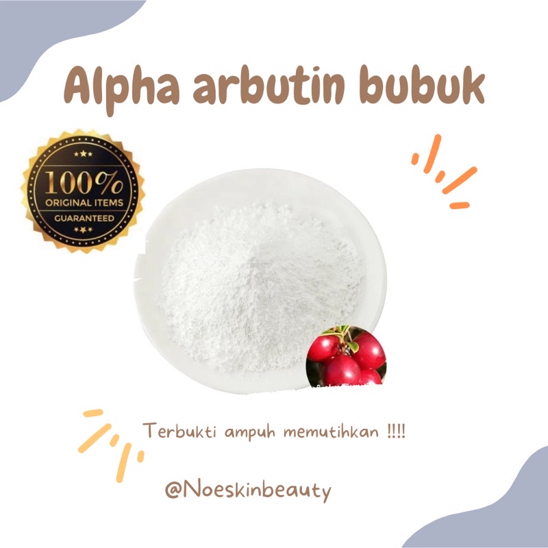 500gr Bubuk Alpha Arbutin Murni 99,9%