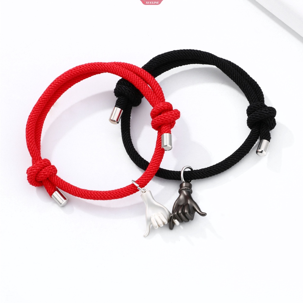 Kait Tangan Kecil Tangan Kecil Pesona Pesona Pesona Hari Valentine Yang Dipersonalisasi Gelang Kalung Logam Perhiasan Aksesoris [ZXL]