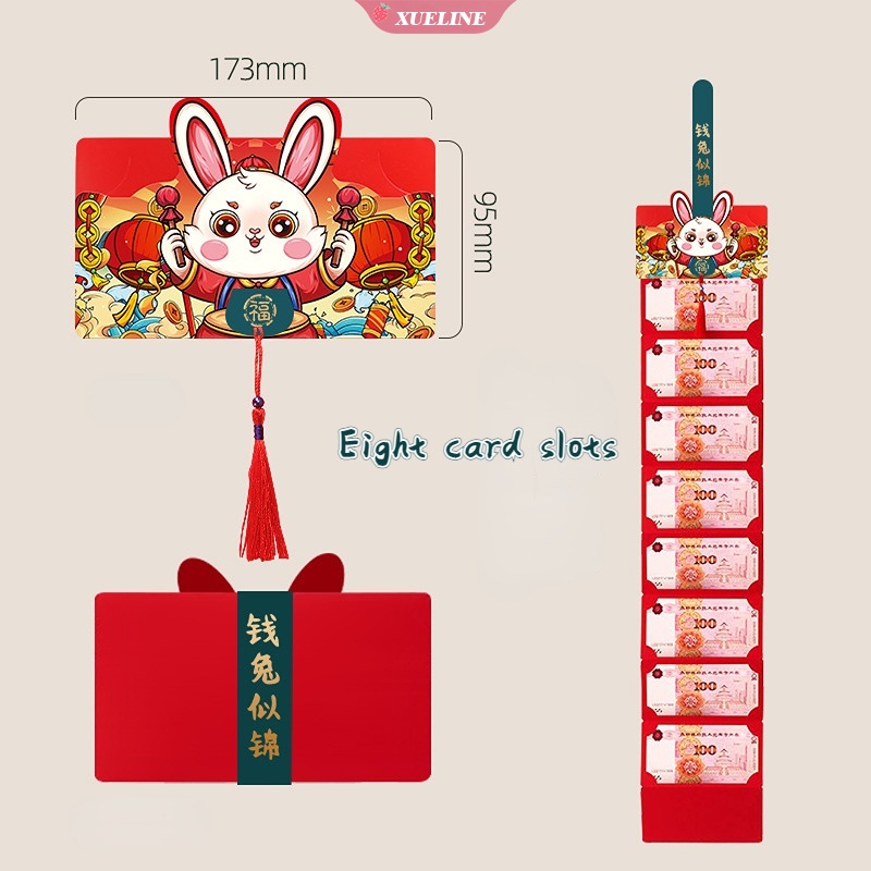 2022tahun Baru Lipat Amplop Merah Berkah Amplop Merah Festival Musim Semi Amplop Merah Tas Hantaran Pernikahan Perlengkapan Perjamuan [ZXL]