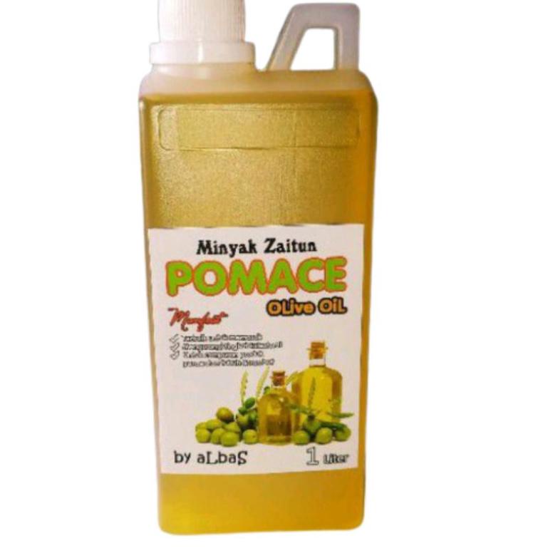 

vla-61 Pomace Olive Oil / Minyak Zaitun Pomace 1 Liter Terbaik memasak menumis menggoreng aLBaS ...,,