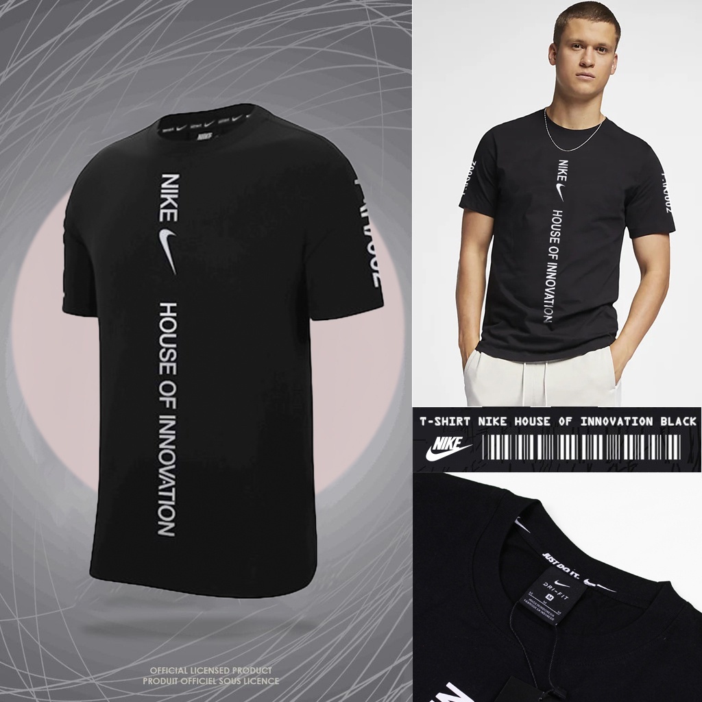 Jual KAOS COWOK /TSHIRT/ KAOS NIKE PREMIUM HOUSE OF INNOVATION BLACK ...