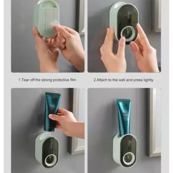 Automatic Toothpaste Dispenser - Dispenser Gigi Otomatis Tempat Odol