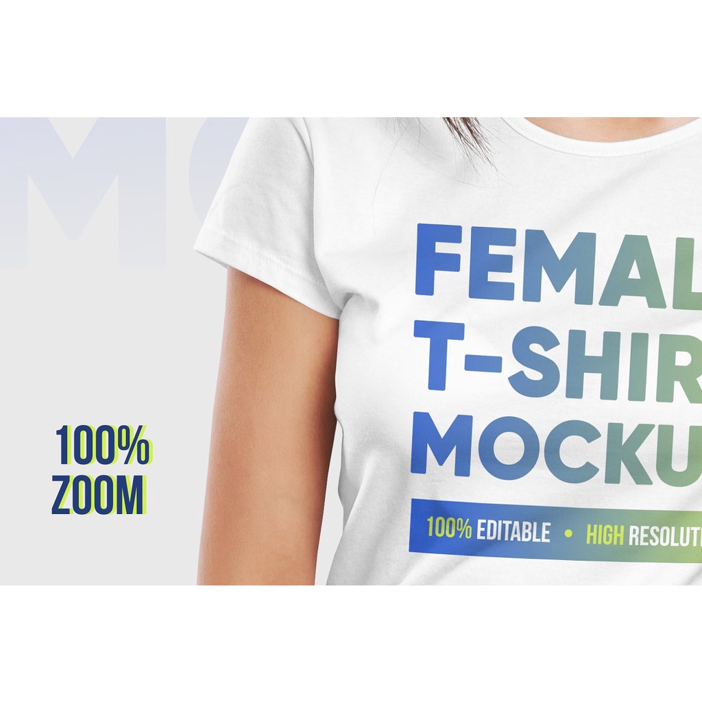 Female T-Shirt Mockups Vol 3 Part 1