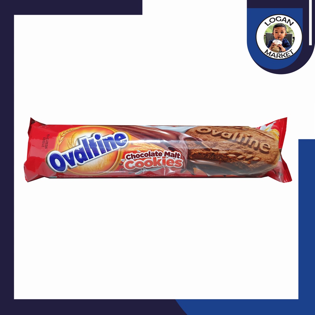 Ovaltine Chocolate Malt Cookies 130 gram 130gr 130gram