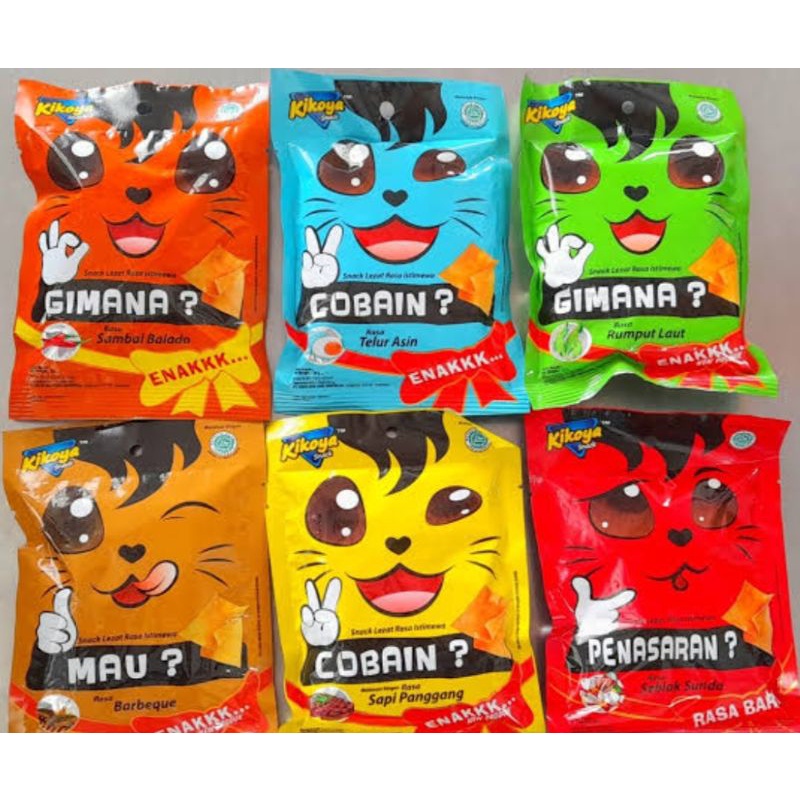 

Kikoya Snack 20gr, (1pack isi 10pcs)