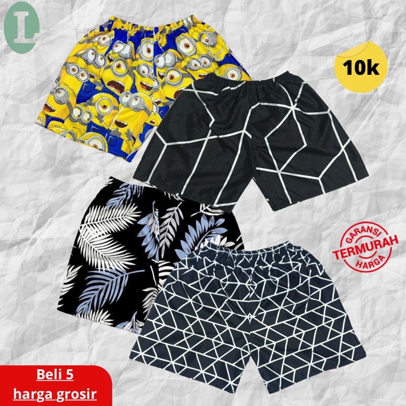 Celana Boxer Pria Dan Wanita Dewasa All Size Grosir Harga Termurah
