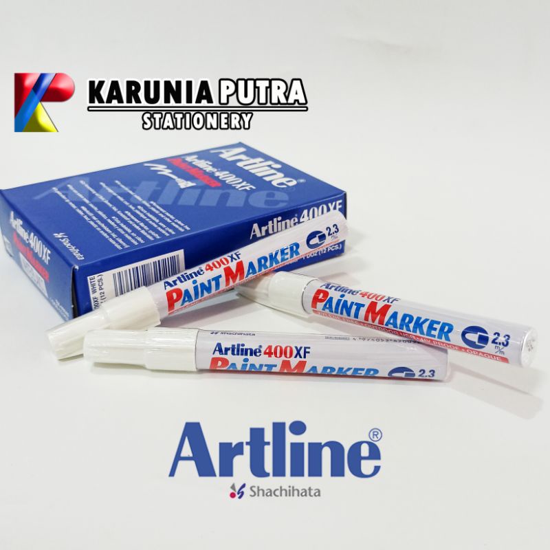 

Artline Spidol Paint Permanent Marker Putih Gold