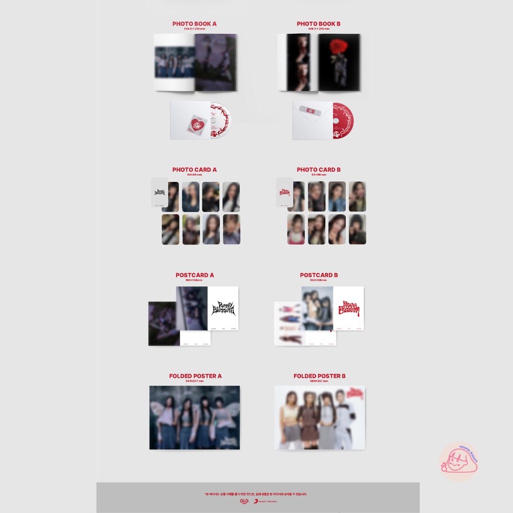 [PO] H1-KEY 1st Mini Album - ROSE BLOSSOM