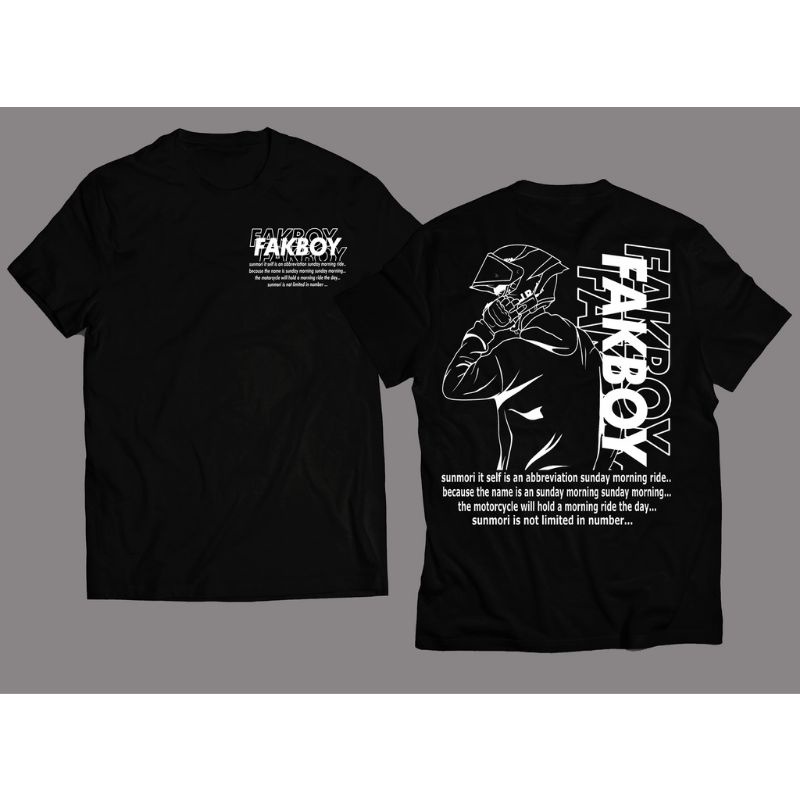 KAOS DISTRO FAKBOY/BAJU DISTRO FAKBOY PRIA/WANITA