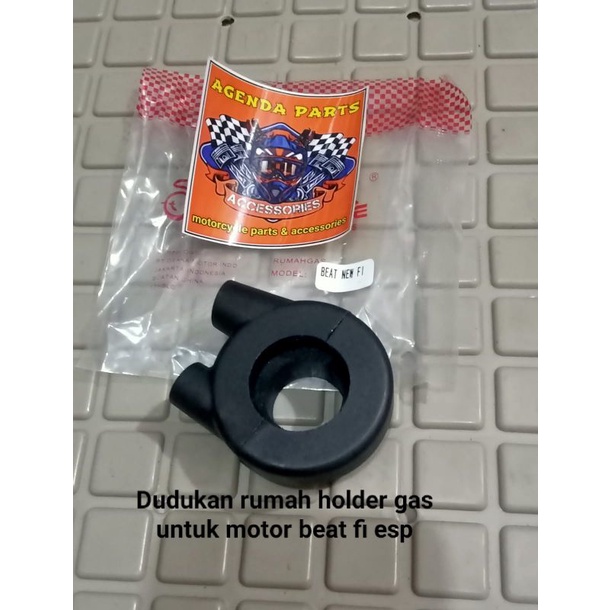 Dudukan rumah holder gas untuk motor beat fi esp