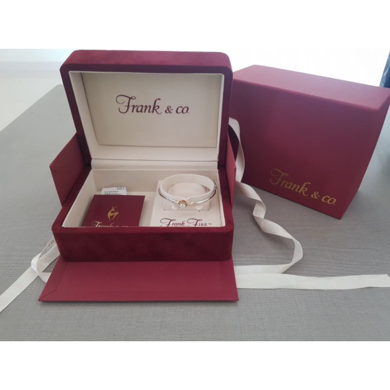 Frank n co jewelry box (bangle-gelang)