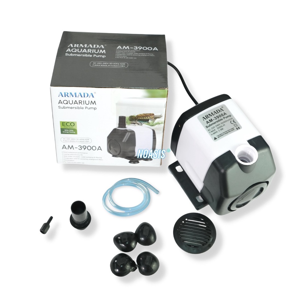 POMPA AQUARIUM CELUP WATER PUMP ARMADA AM 3900 A AM-3900A LOW WATT NOASIS