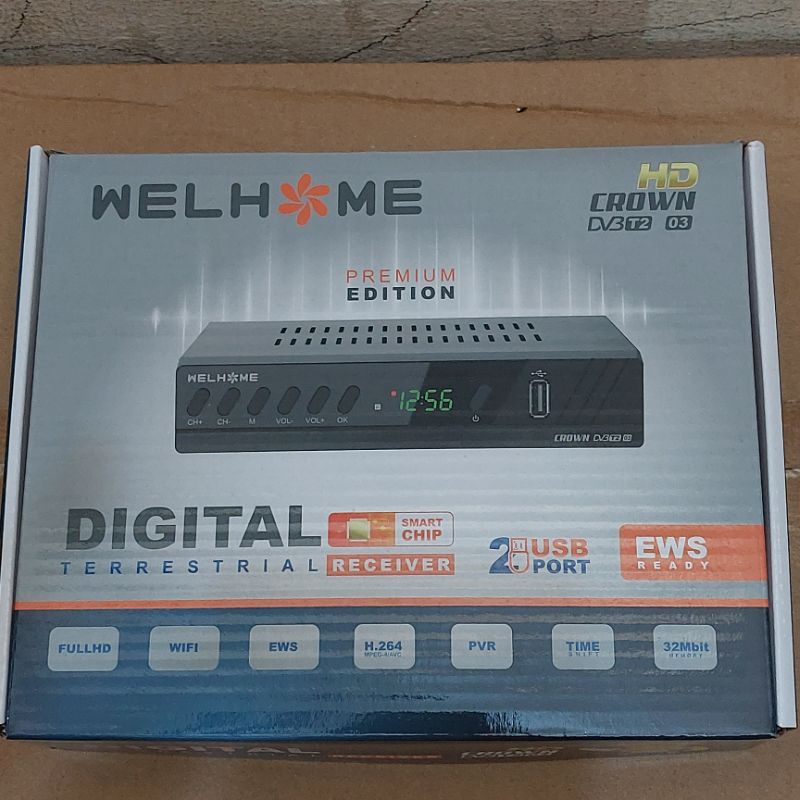 Set Top Box Tv Digital Luby DVB T2-01 / Receiver Siaran Digital/STB Tv Tabung SNI Bisa Youtube tiktok STB Murah