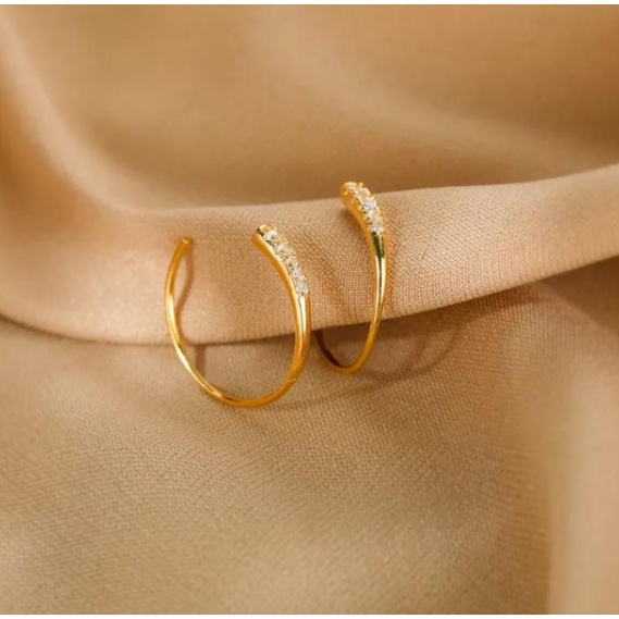 Anting anting korea mewah wanita