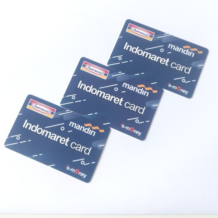 Emoney Card E-Money Card Mandiri Indomaret Card Saldo 0
