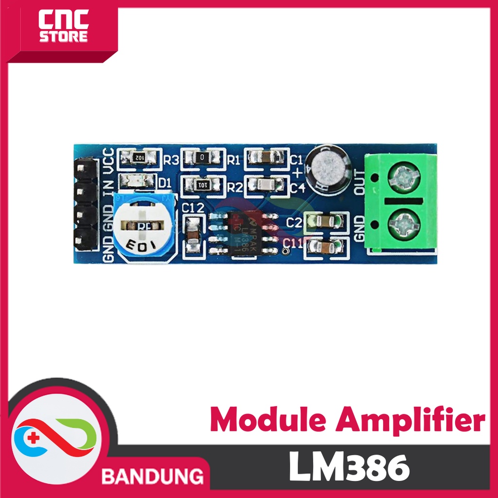 LM386 Audio Amplifier Module