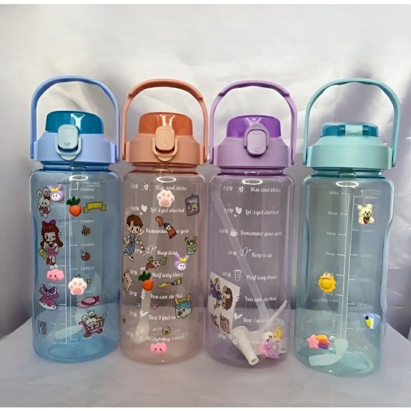 BOTOL MINUM 2 LITER VIRAL BOTOL BENING