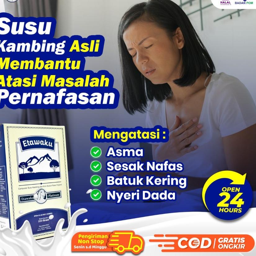 

☾ Etawaku Platinum 3x Atasi Masalah Pernafasan - Susu Kambing Bubuk Provit Etawa Tingkatkan Daya Tahan & Imunitas Tubuh Jaga ㅼ