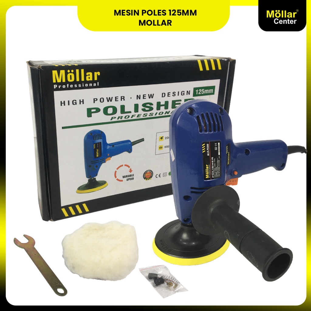 Polisher Mesin Poles Mobil Polisher Sander MOLLAR