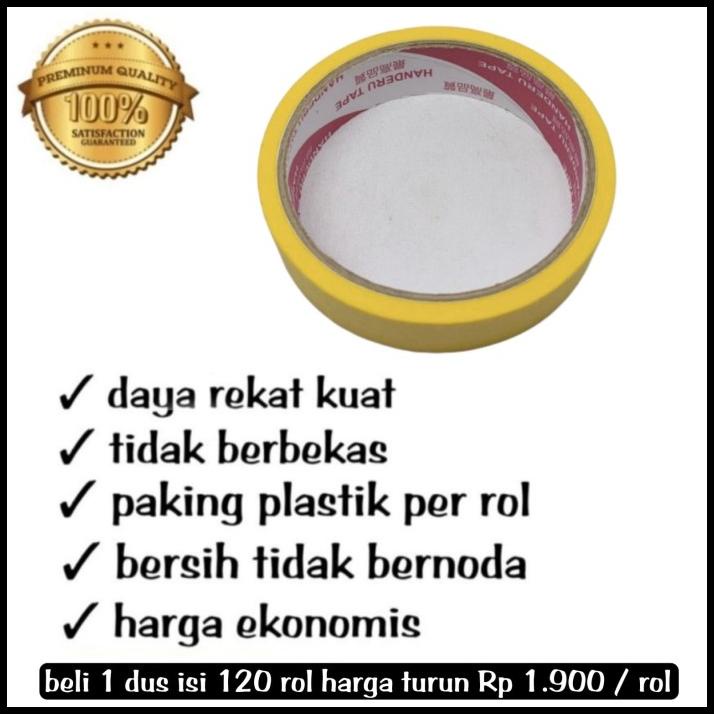 

Isolasi Kertas 1"/ Lakban Kertas 1"/ Isolasi Kertas Murah