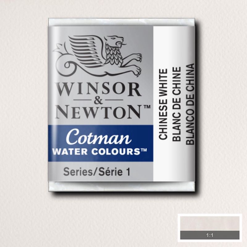 

COTMAN WATERCOLOUR HALF PAN CHINESE WHITE WINSOR & NEWTON