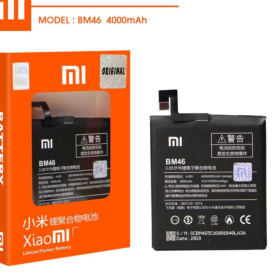 Murah Viral Batre Xiaomi Redmi Note 3 -Note 3 Pro BM 46 Original 100% Distributor Batre Note 3 Origi