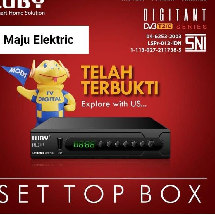 Terbaru Set Top Box DVBT Matrix / Dongle Noise / Apple HD Digital Antena UHF DVB T2 Tv / Set Top Box